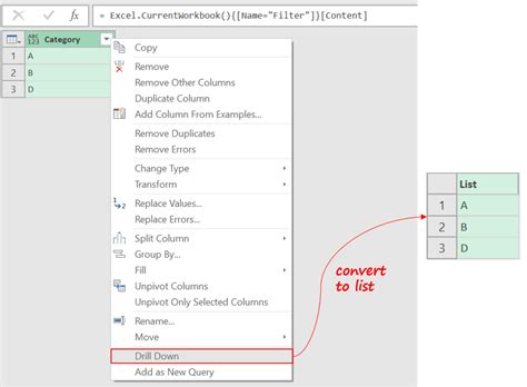 (file name: Supervisor. . Power query filter based on cell value